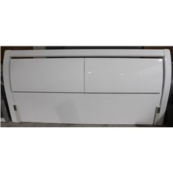 BLANCHE WHITE GLOSS KING HEADBOARD W/ STORAGE