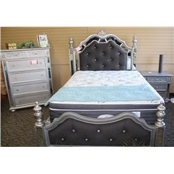 WHITE DIAMOND 4-PIECE QUEEN BEDROOM SET