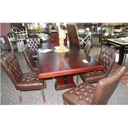 CHERRY ELORA DDINING TABLE WITH 6 CHAIRS