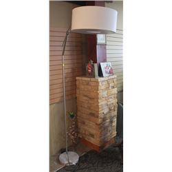 GRANDORA MARBLE BASE METAL FLOOR LAMP