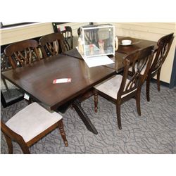 WHITESANDS DINING TABLE WITH 6 CHAIRS