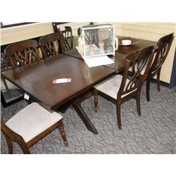 WHITESANDS DINING TABLE WITH 6 CHAIRS