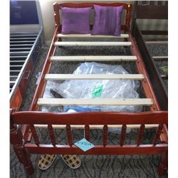 SINGLE CHERRY KARNAK BED