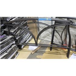 BLACK SAND DOUBLE OR QUEEN HEADBOARD & FOOTBOARD