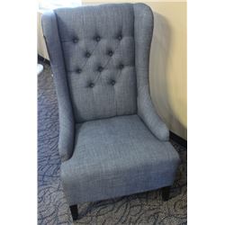 VALENCIA GREY ACCENT CHAIR