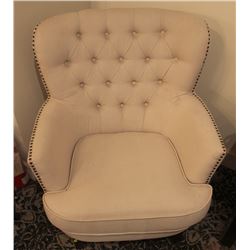 FAVIO IVORY ACCENT CHAIR