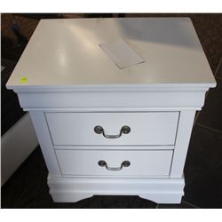 CHRISEL WHITE NIGHT TABLE