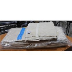 1 DOZEN OF BEIGE HOTEL BATH TOWELS 27'' X 50''