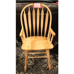 LOT OF 6 PILOT ALL NATURAL ARM CHAIR