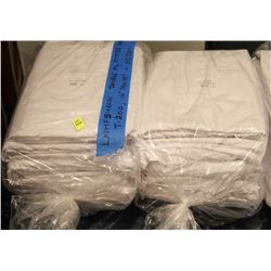 LOT OF 6 DOUBLE XL FITTED SHEET