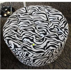 JUDITH SIBERIAN TIGER ROUND OTTOMAN