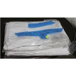 1 DOZEN OF QUEEN SIZE PILLOW PROTECTORS