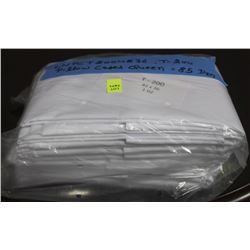 1 DOZEN OF T-200 QUEEN PILLOW CASES