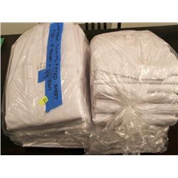LOT OF 6 TWIN FITTED SHEETS