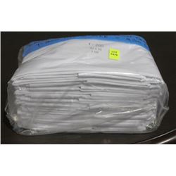 1 DOZEN OF T-200 KING SIZE PILLOW CASES
