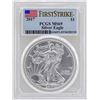 Image 1 : 2017 $1 American Silver Eagle Coin PCGS MS69 First Strike