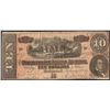 Image 1 : 1864 $10 Confederate States of America Note