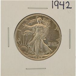 1942 Walking Liberty Half Dollar Proof Coin