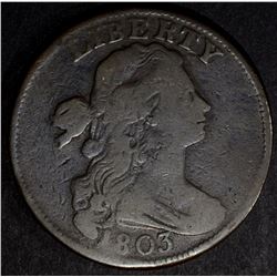 1803 LARGE CENT, FINE