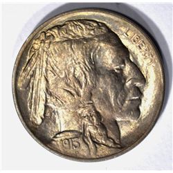 1913-D TYPE-1 BUFFALO NICKEL, CH BU++