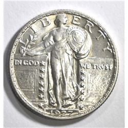 1927 STANDING LIBERTY QUARTER, CH BU