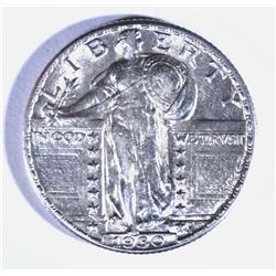 1930 STANDING LIBERTY QUARTER  AU/BU