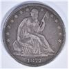 Image 1 : 1877 SEATED HALF DOLLAR XF
