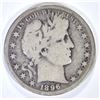 Image 1 : 1896-S BARBER HALF DOLLAR, VG