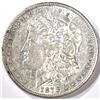 Image 1 : 1878-CC MORGAN DOLLAR, AU