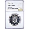 Image 1 : 1969-S KENNEDY HALF NGC PF-69 CAMEO