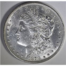 1878 7/8 TF MORGAN DOLLAR STRONG CH BU