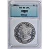 Image 1 : 1880-S MORGAN DOLLAR, EMGC GEM BU DPL