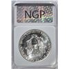 Image 4 : 1990 AMERICAN SILVER EAGLE, NGP PERFECT GEM BU