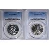 Image 1 : 2 PCGS HALF DOLLARS: 1984-D KENNEDY MS66 &