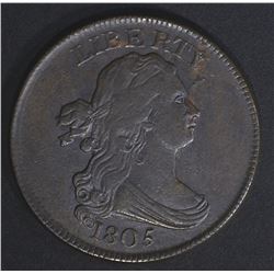 1805 HALF CENT AU/BU