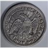 Image 2 : 1853-O ARROWS AND RAYS SEATED LIBERTY QUARTER AU