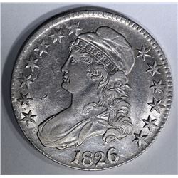 1826 BUST HALF AU