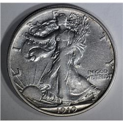 1919-S WALKING LIBERTY HALF XF/AU