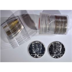 19-1965 & 9-66 BU SMS KENNEDY HALVES