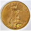 Image 1 : 1910-D $20 GOLD ST GAUDENS AU/UNC