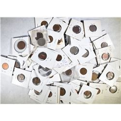 LOT OF 60 COINS:  MINT ERROR, BLANK PLANCHETS,