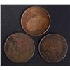 Image 2 : 3 LG CIVIL WAR TOKENS; 1863 JOHN SCHUHS