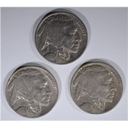 3 - 1931-S BUFFALO NICKELS XF