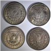 Image 2 : (4) 1921 MORGAN DOLLARS, CIRC OR BETTER