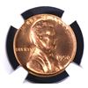 Image 2 : 1956 LINCOLN CENT NGC MS-66 RD