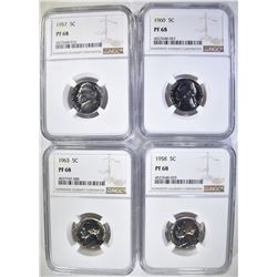 1957, 1958, 1960, 1963 JEFFERSON NICKEL