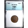Image 1 : 1832 HALF CENT, EMGC GEM BU BN