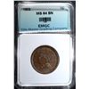 Image 1 : 1853 LARGE CENT, EMGC CH/GEM BU BN