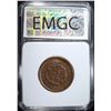 Image 4 : 1853 LARGE CENT, EMGC CH/GEM BU BN