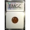 Image 4 : 1909 LINCOLN CENT, EMGC SUPERB GEM BU RB